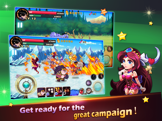 Brave Fighter：Monster Hunter iPad screenshot 4 - Games app