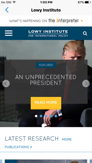 Screenshot #2 pour Lowy Institute