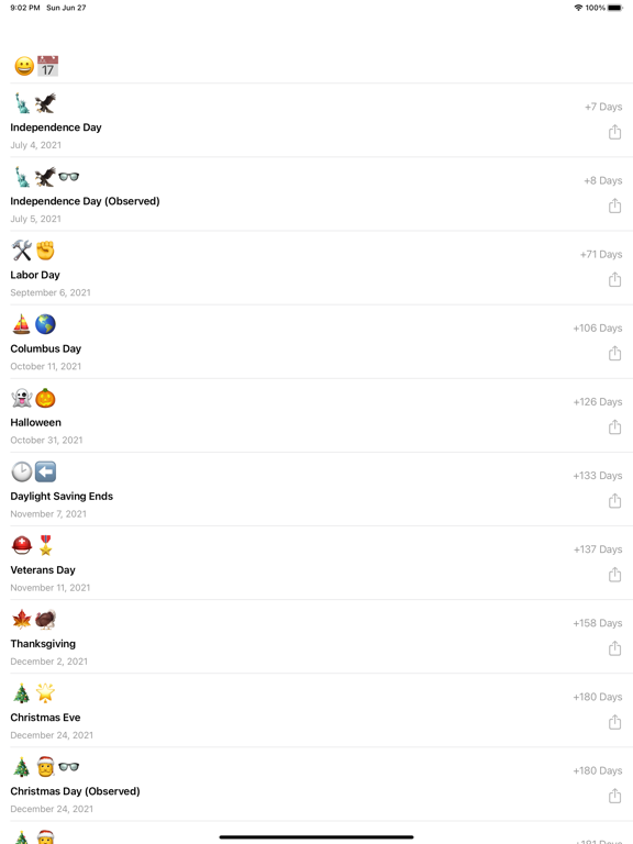 Screenshot #5 pour Emoji Calendar