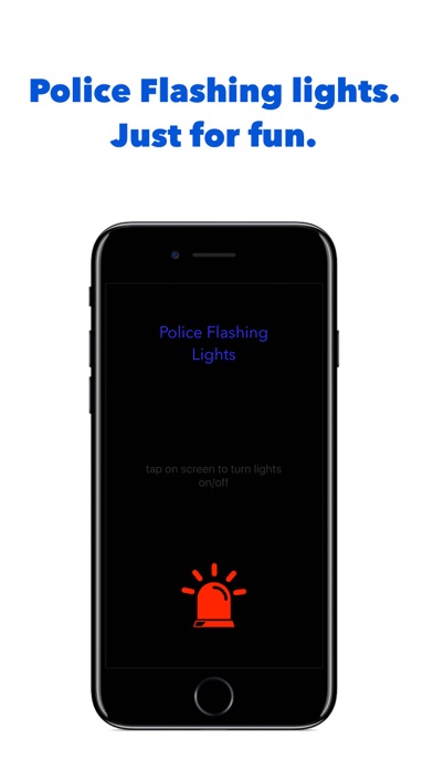 Police Flashing Lights Screenshot 1