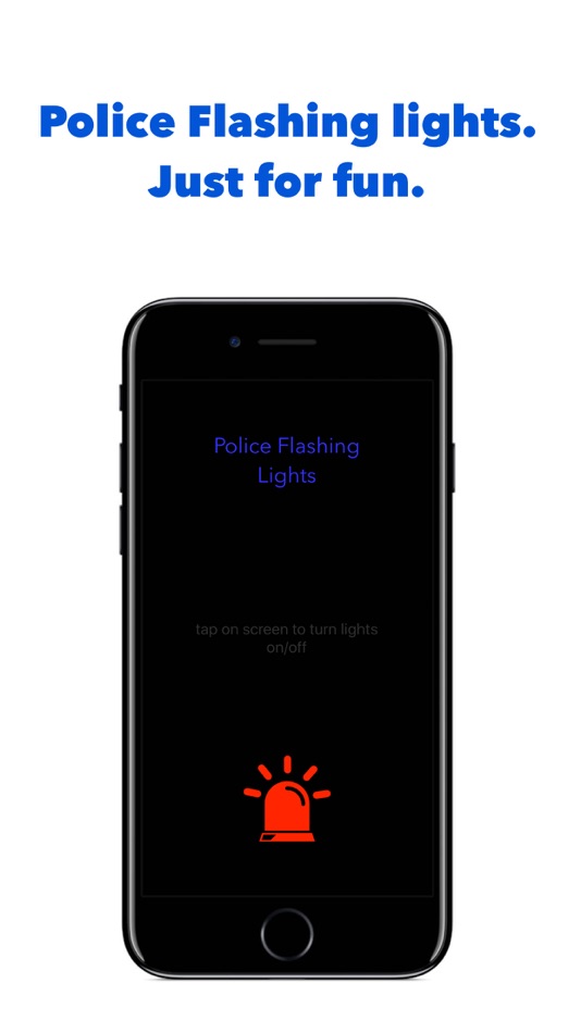 Police Flashing Lights - 1.0 - (iOS)