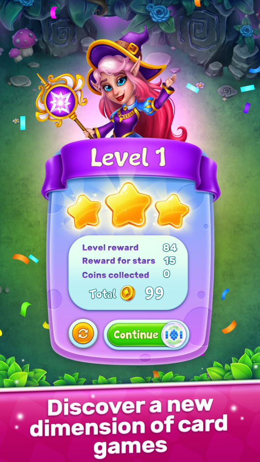 #3. Solitaire Magic Quest (iOS) 由: KAU, Inc