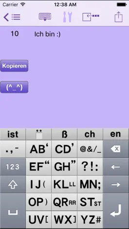 Game screenshot AEI Keyboard Note German mod apk