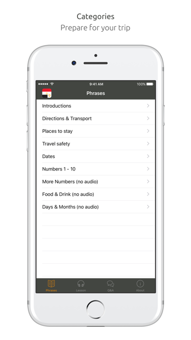 Screenshot #1 pour Arabic Language Guide & Audio - World Nomads