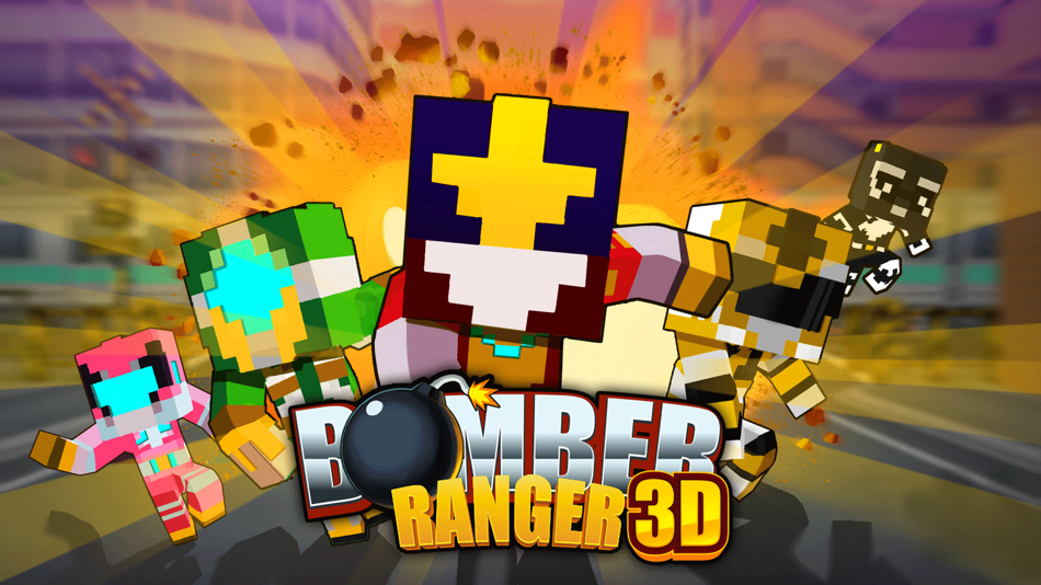 #1. Bomber Rangers 3D Game (iOS) 由: ChatStick Company Limited
