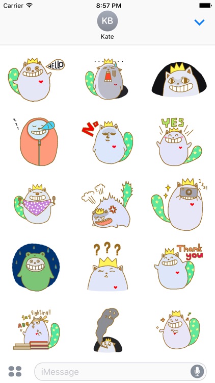 Simon the Cat. Stickers by Design73