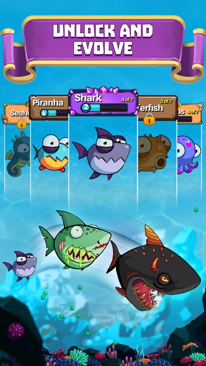 EatMe.io: Hungry Fish Attack! screenshot-1