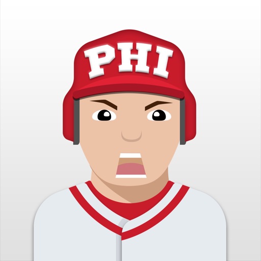 Philadelphia Baseball Stickers & Emojis icon