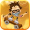 Awesome Crazy Skater No Man Land Adventure HD Edition: Pixel Monsters Escape