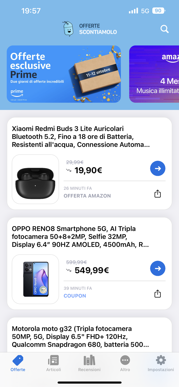 Offerte - Scontiamolo