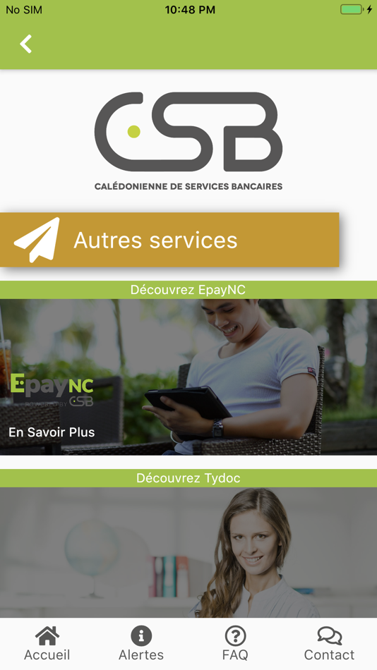 #5. CSB Connect (iOS) 由: CALEDONIENNE DE SOLUTIONS BUSINESS