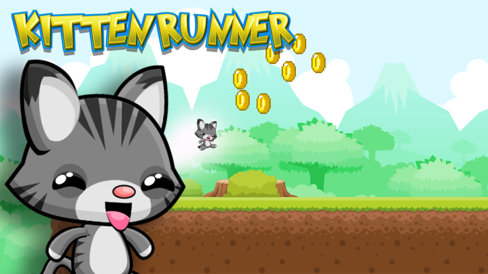#3. Kitten Runner into the Forest - Endless (iOS) 由: Pawana Chatwaranon