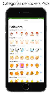 stickers pro wa iphone capturas de pantalla 2