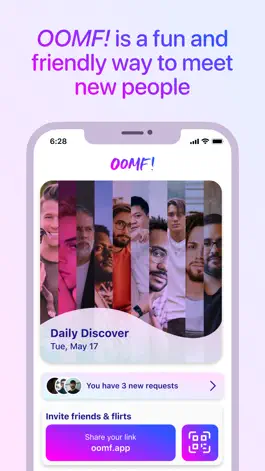 Game screenshot OOMF! - Gay & Queer Messaging apk