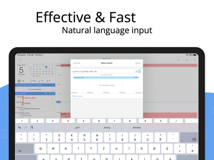 miCal - The missing Calendar