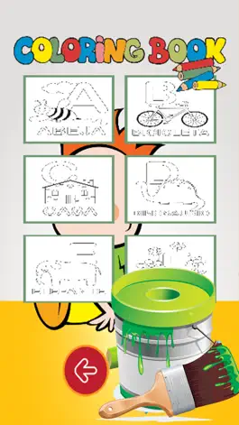 Game screenshot Boy Girl learn Spanish vocab by coloring book game hack
