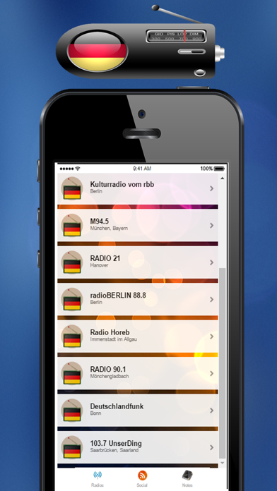 Screenshot #2 pour A+ Deutschland Radios - Deutschland Radios Live