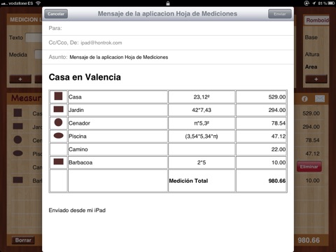 Measuring Sheet HD screenshot 4