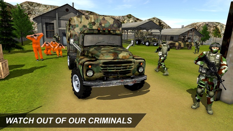 Criminal Army Transporter Ship