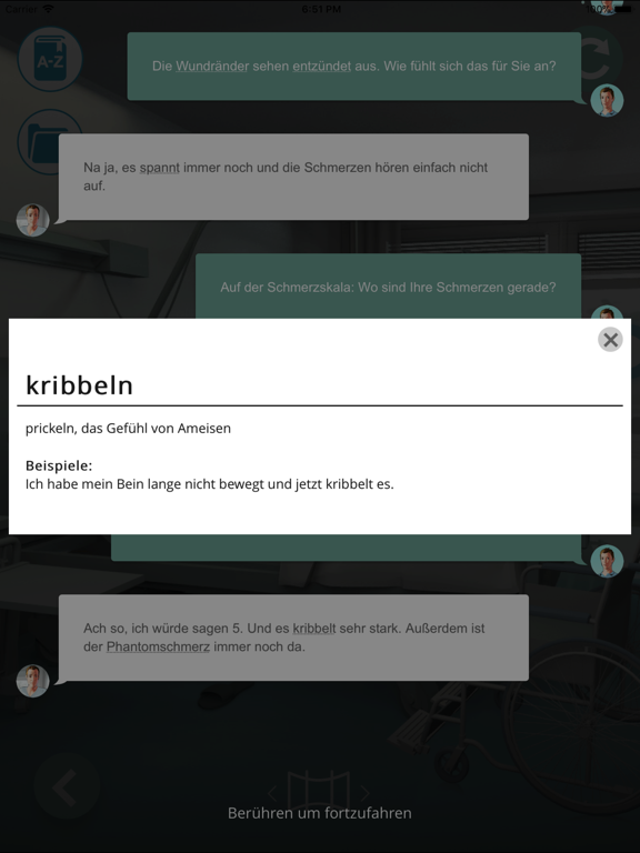 Screenshot #6 pour Ein Tag Deutsch in der Pflege