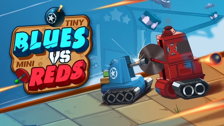 Tiny Blues Vs Mini Reds screenshot-4