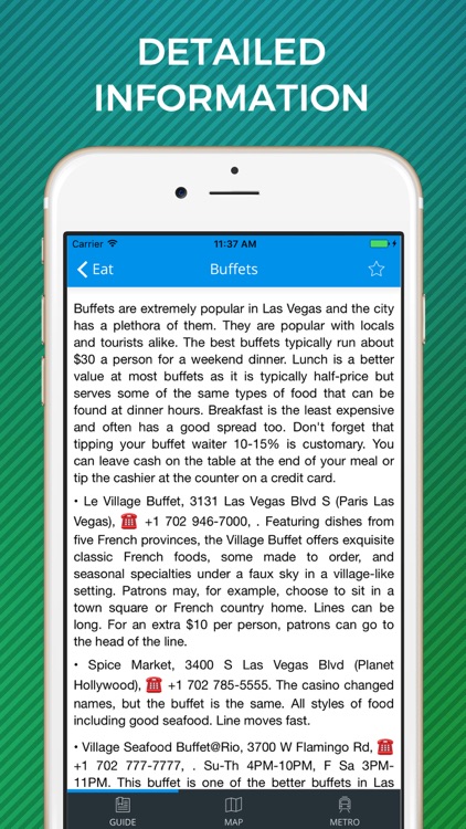 Las Vegas Travel Guide with Offline Street Map screenshot-3