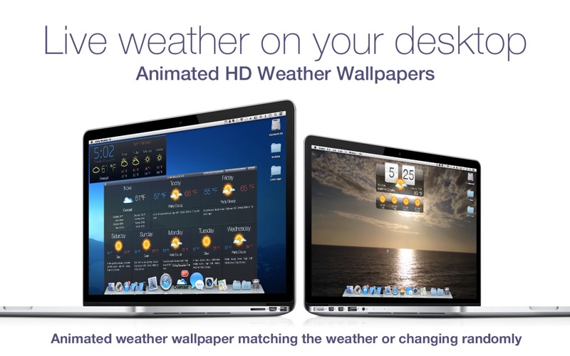 living weather & wallpapers hd iphone screenshot 3