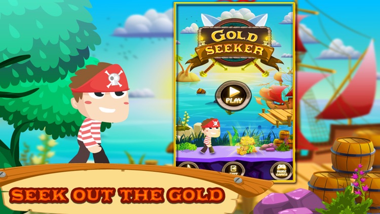 Gold Seeker Help escape a Pirate trapped in a cave screenshot-3