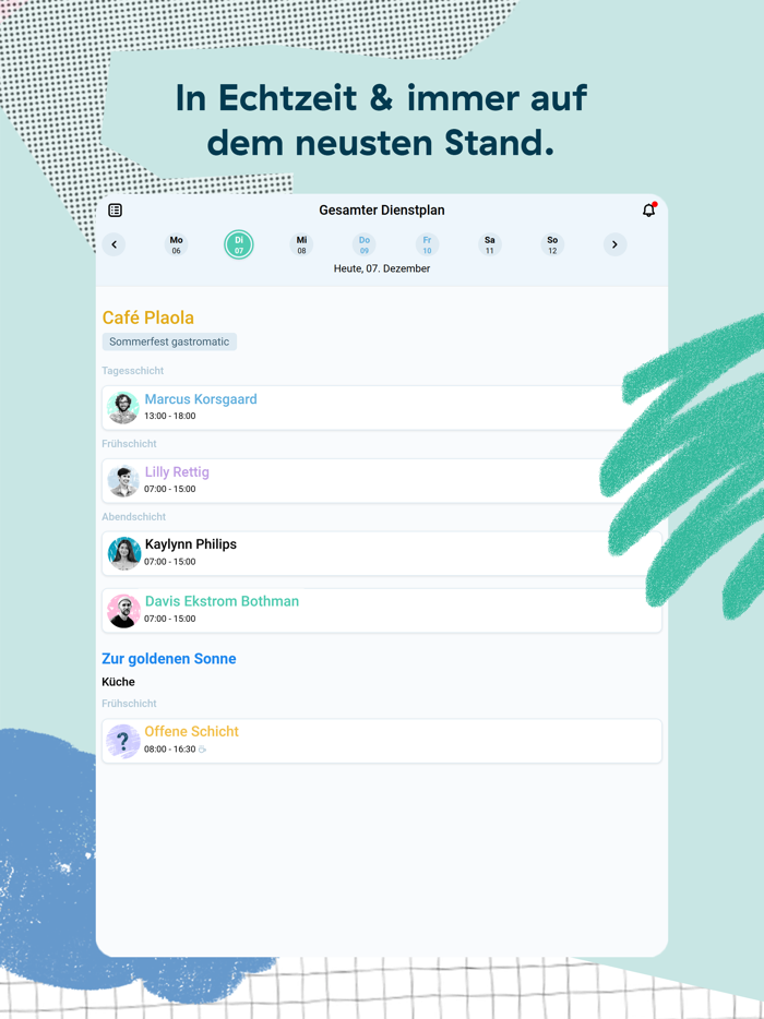 gastromatic - Mitarbeiter