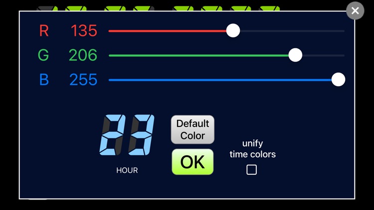 Elegant Digital Clock