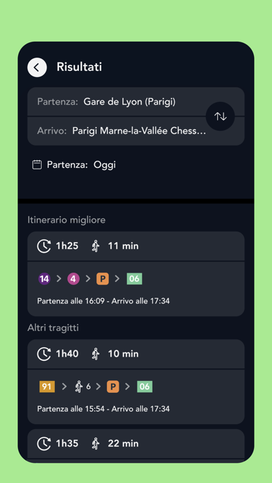 Screenshot of SNCF Connect: Treno & tragitti4