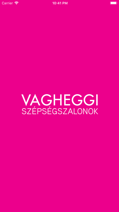 VAGHEGGI SZÉPSÉGSZALONOK Screenshot