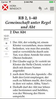 hora benedicti iphone bildschirmfoto 3