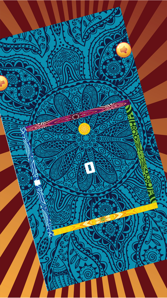 #3. Mandalas Color Circle On Gravity Switch Iq Test (iOS) 由: Perachai Wongsinwises