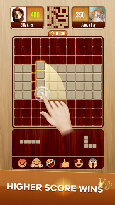 Woody Battle Block Puzzle Dualのおすすめ画像1