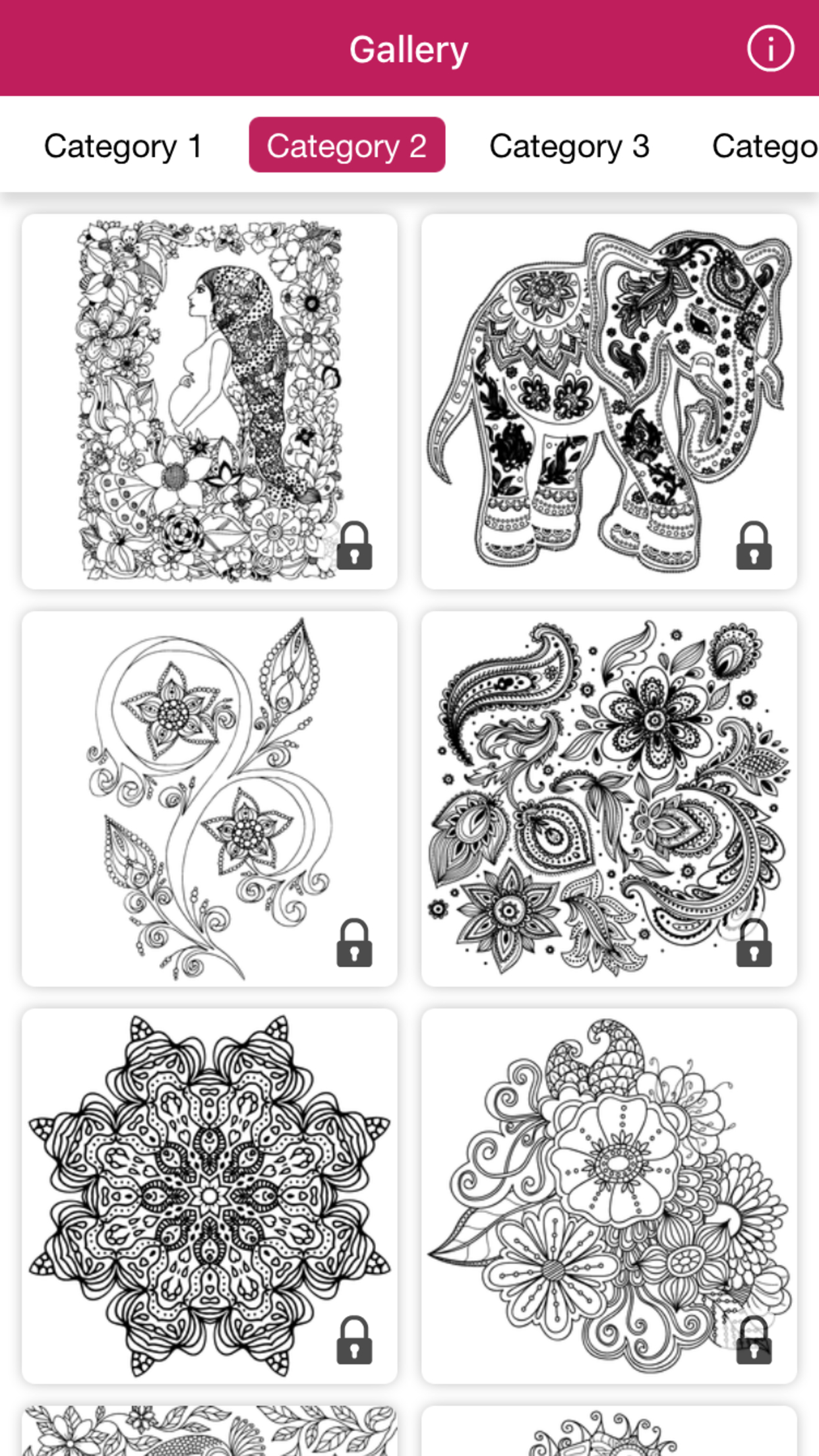 mandala coloring book shading activity skills screenshot 3