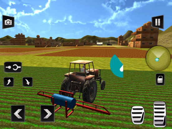 Tractor Farm Life Simulator 3D iPad screenshot