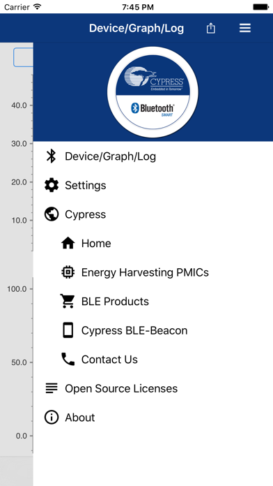 Screenshot #2 pour Cypress® BLE-Beacon™