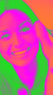 glow camera - take cool neon glam selfie photos iphone screenshot 1