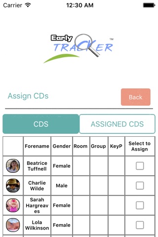 Early Tracker Childcare App screenshot 2