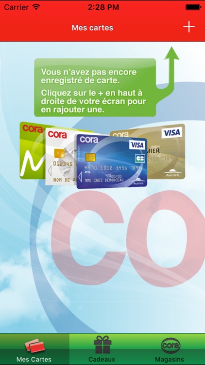 Carte cora