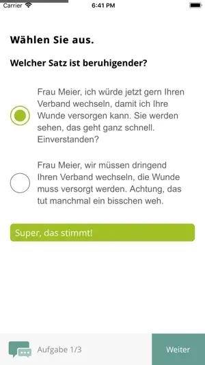 Ein Tag Deutsch in der Pflege screenshot 3