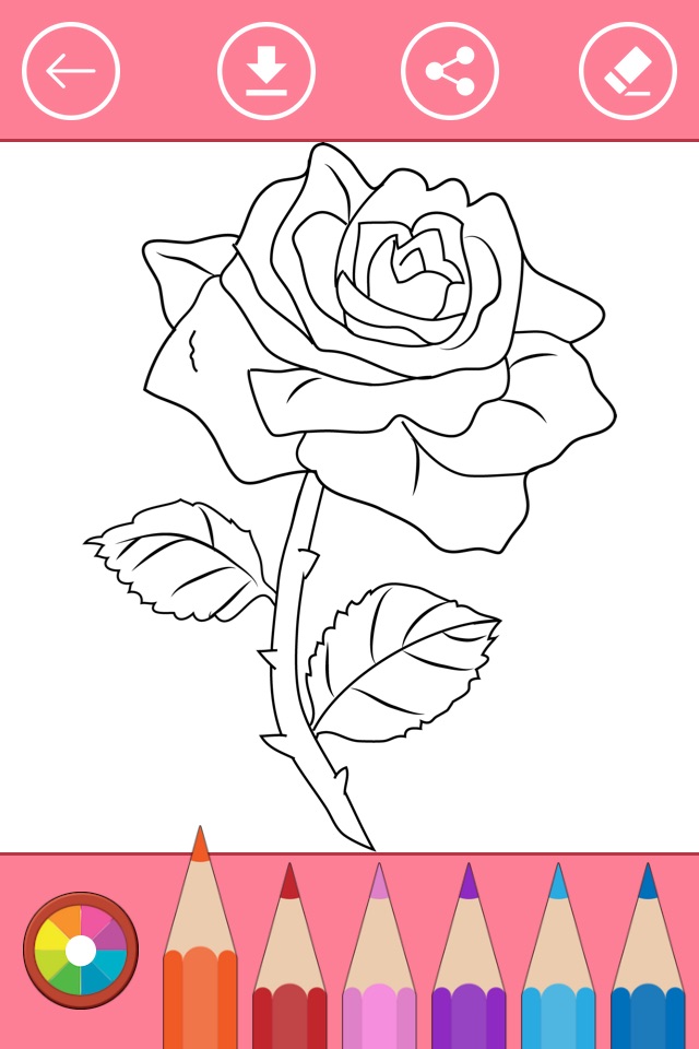 Flower Coloring Pages: Mandala Colouring Book screenshot 4