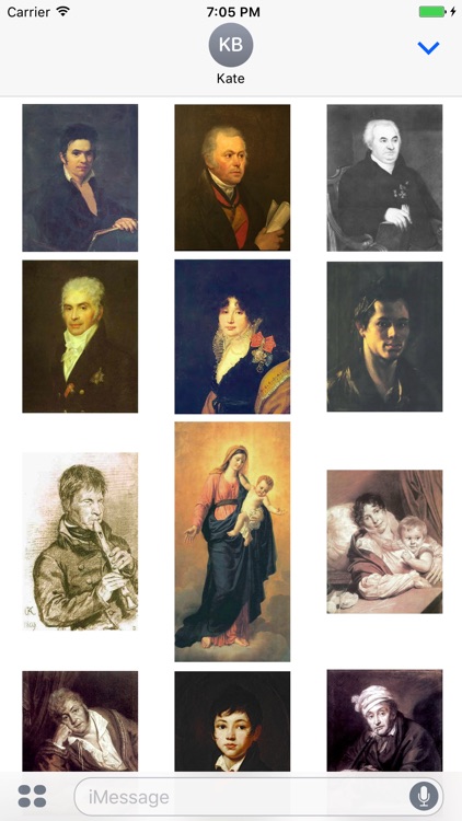 Orest Kiprensky Artworks Stickers