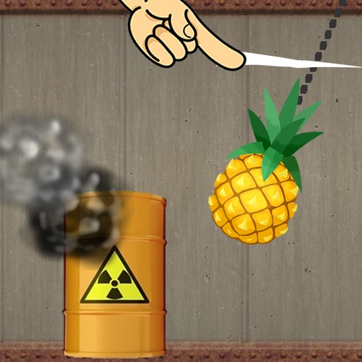 Destruction by pineapple bomb iOS App