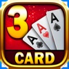 Three Card Poker Casino table - iPhoneアプリ