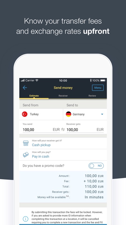 Western Union Send Money TR