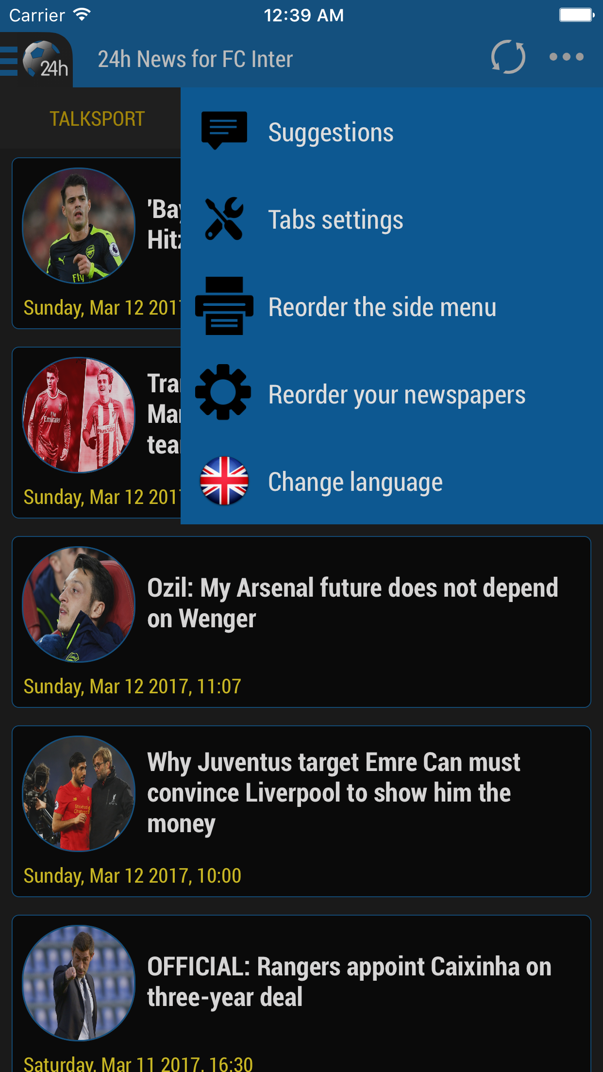 24h News for FC Inter