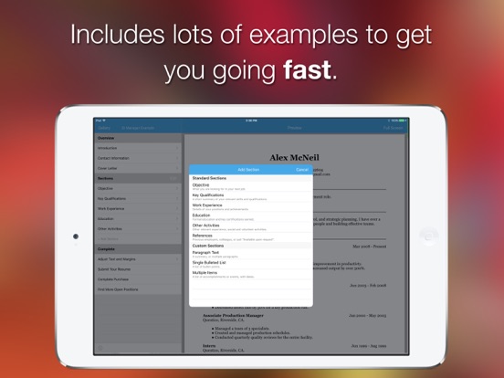 Screenshot #6 pour Resume Builder: Free CV Maker with Cover Letters