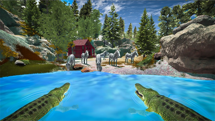 Angry Crocodile Scary Attack screenshot-4